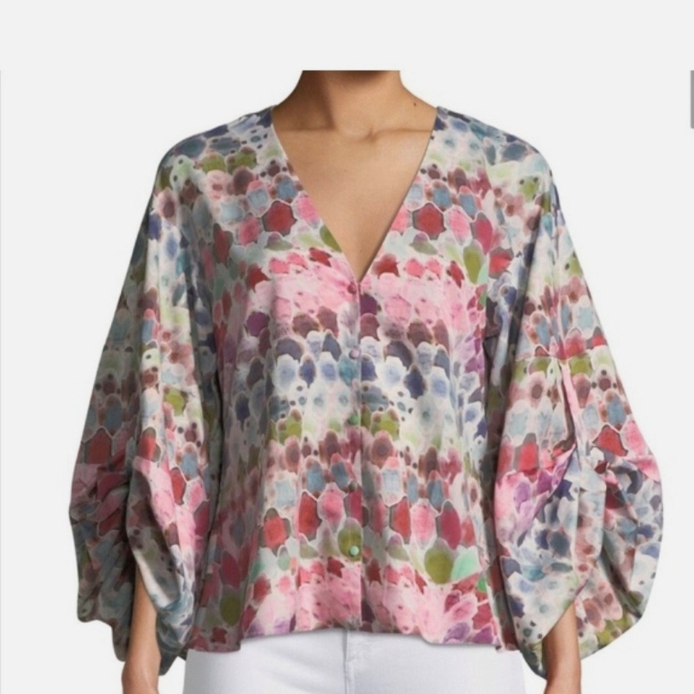 Alexis Charlie Multicolored Blouse, Size: M